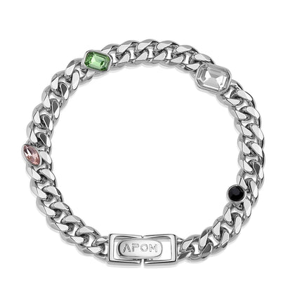 Hip Hop Gem Cuban Bracelet