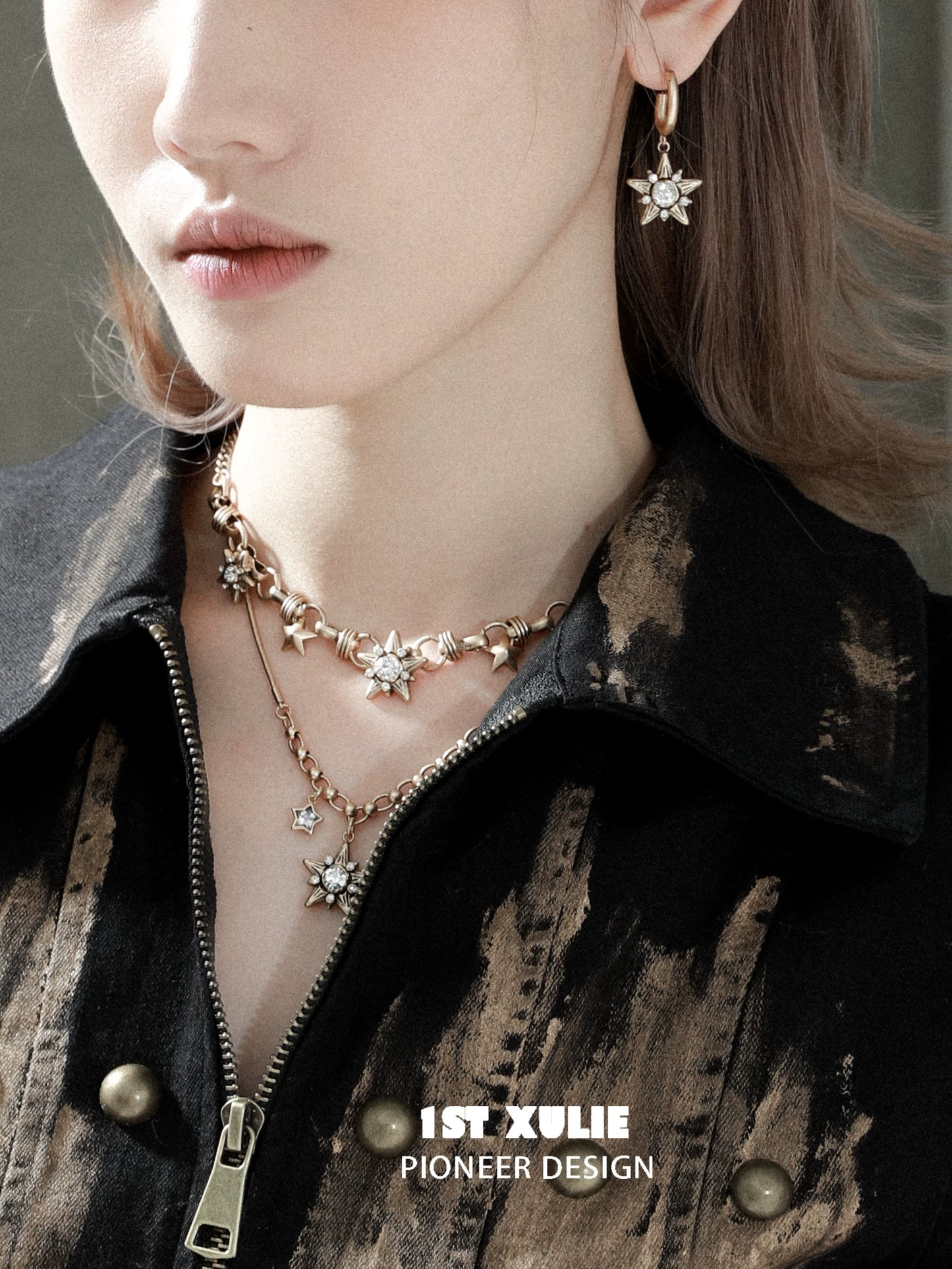 Vintage Starlight Pendant Necklace