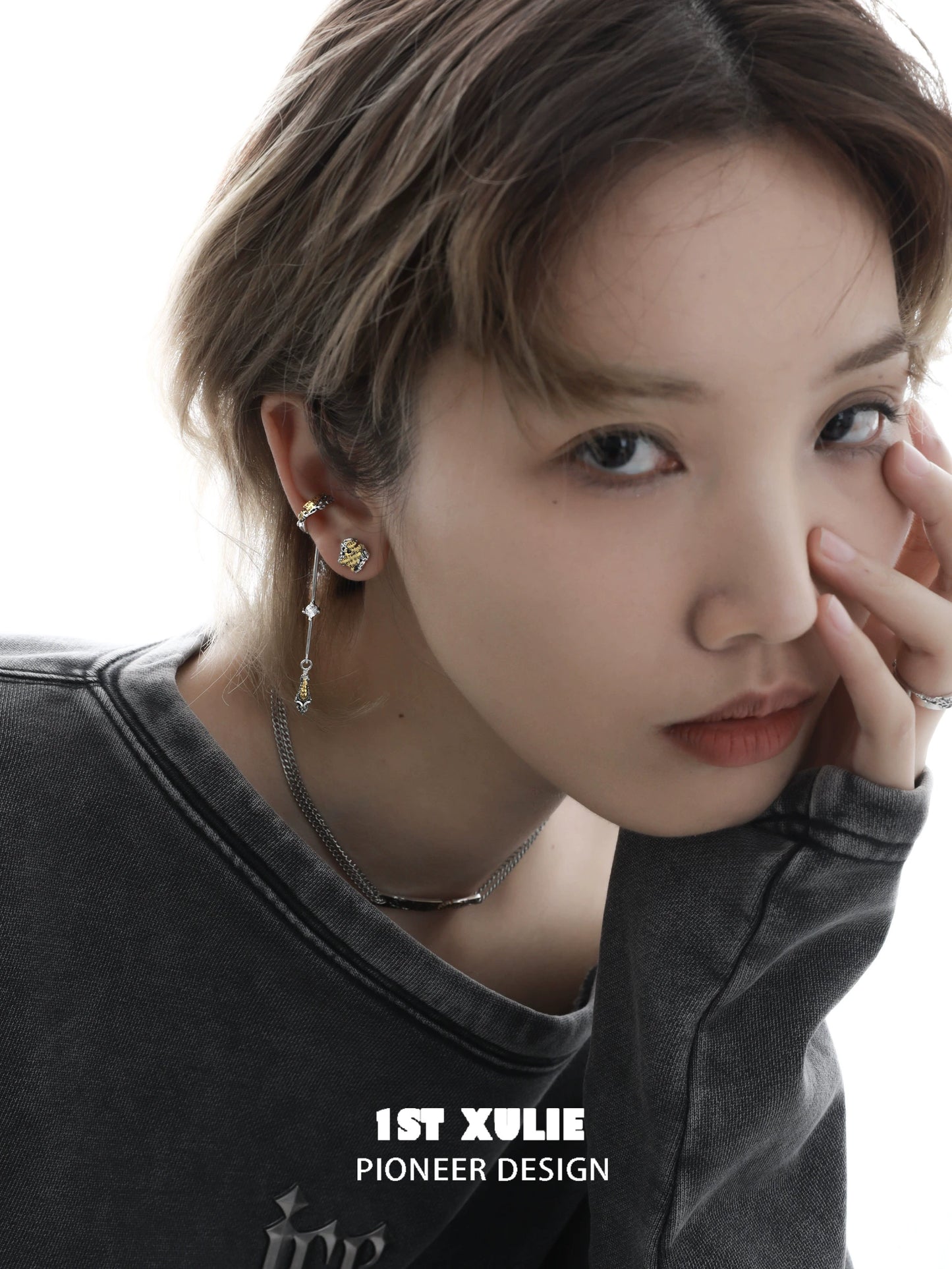 Immortal Love Letter Map Ear Clips