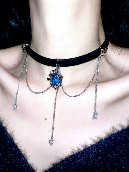 "Winter Garden" Zircon Necklace