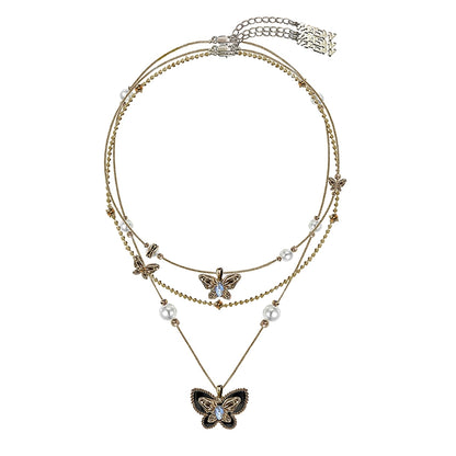 Butterfly Dance Vintage Necklace