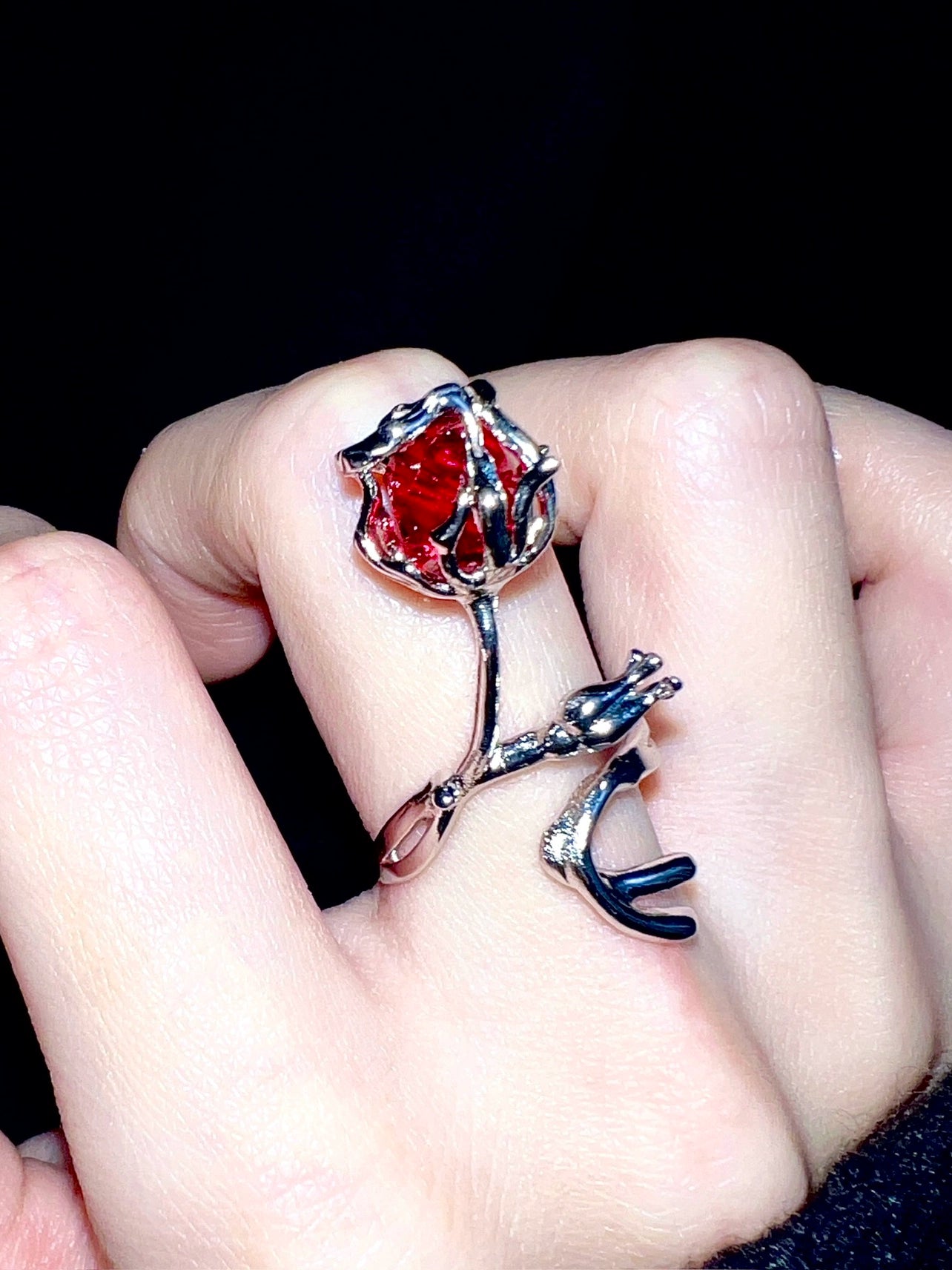 "In the Name of Rose" Wrap Ring
