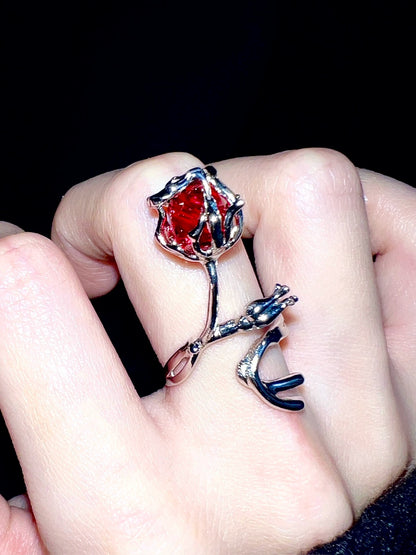 "In the Name of Rose" Wrap Ring