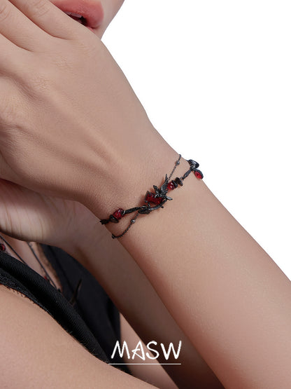 Bramble & Dark Crow Bracelet