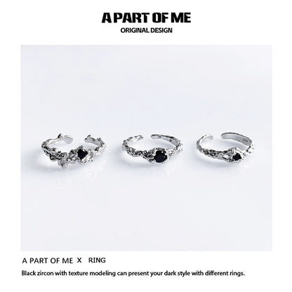 Black Crown Glory Rings