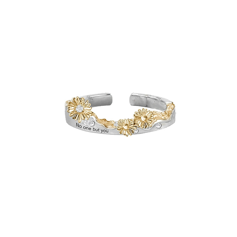 Retro Black Gold Ring