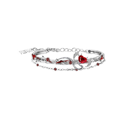 Demon Heart Zircon Bracelet