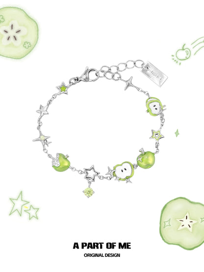 Refreshing Green Apple Bracelet