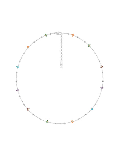Dopamine Contrast Collar Necklace