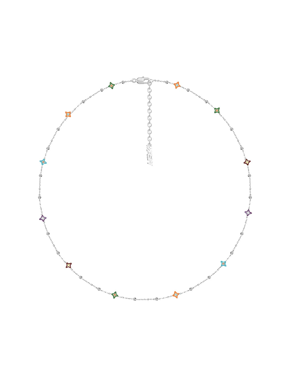 Dopamine Contrast Collar Necklace