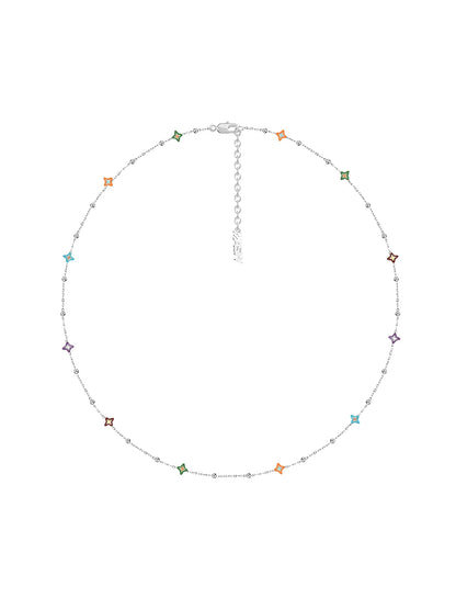 Dopamine Contrast Collar Necklace