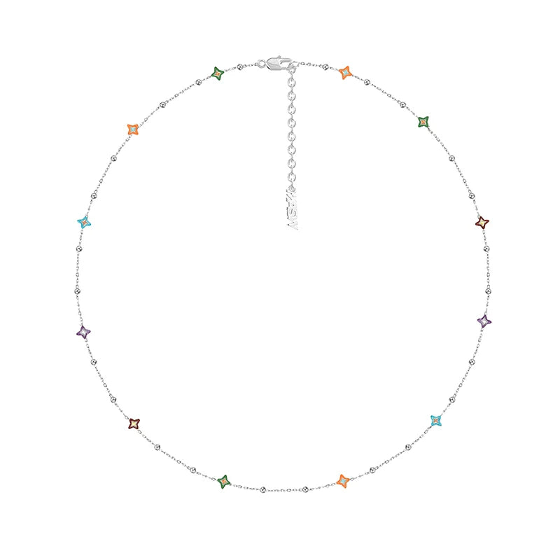 Dopamine Contrast Collar Necklace