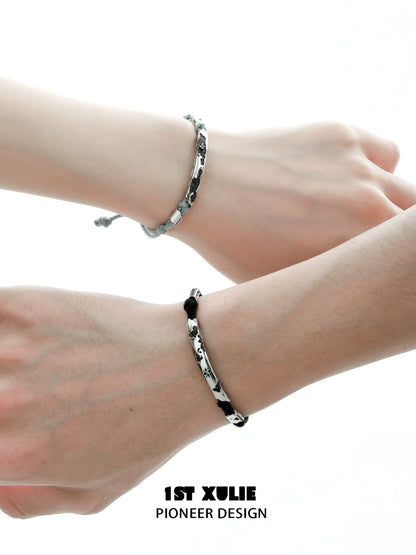 Complete World Braided Couple Bracelet