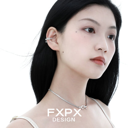 Y2K Star Love Belt Ear Cuff
