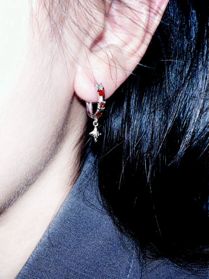 "Chess Girl" Key Earrings