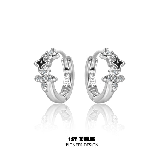 Y2K Thorned Starpunk Earrings