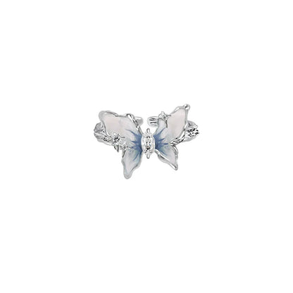 Romantic Butterfly Dance Ring