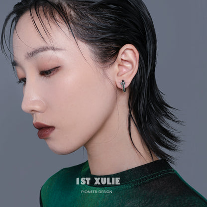 Slytherin Snake Mini Earrings