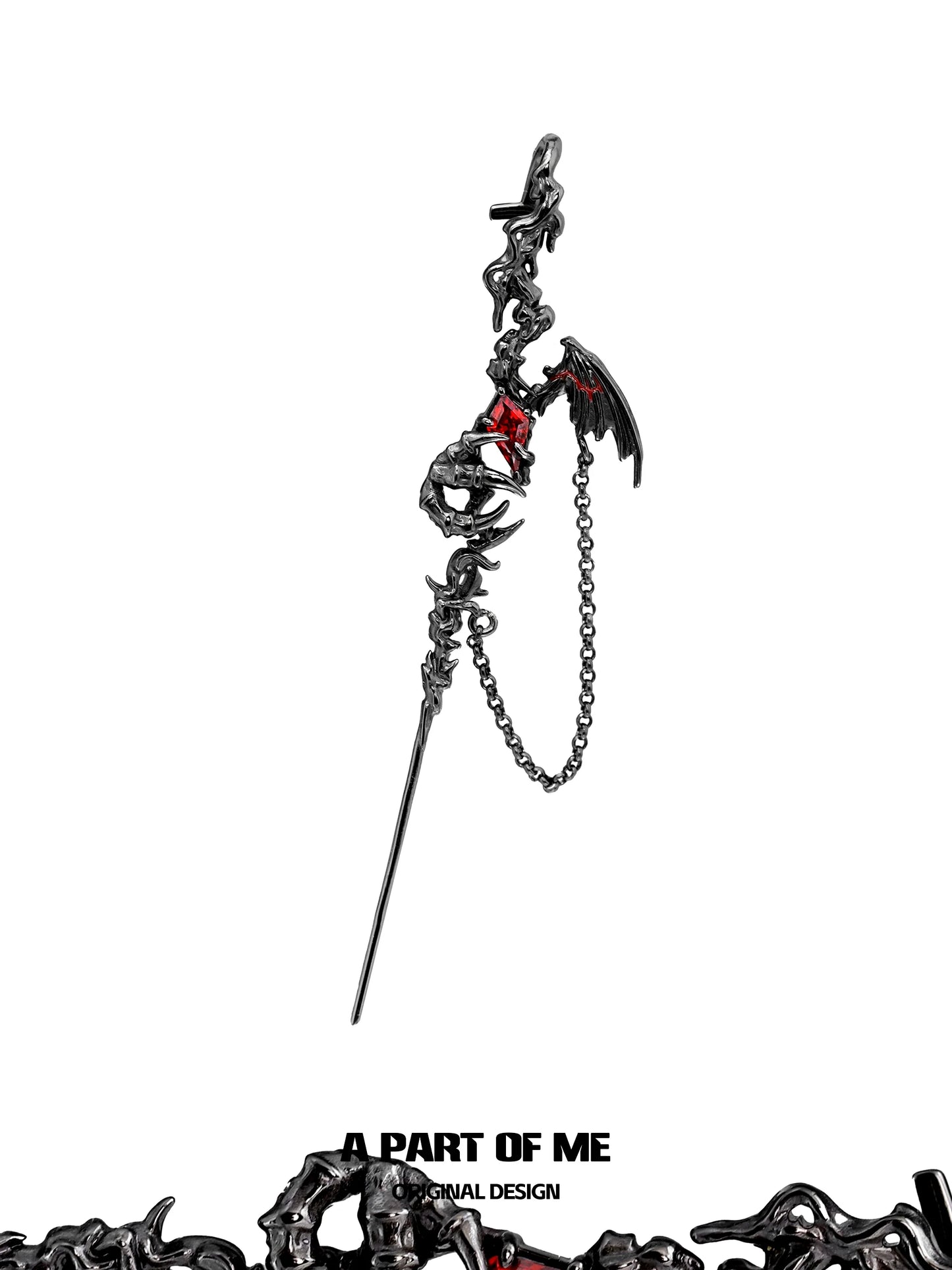 Diablo Dragon Ear Piercing Needle