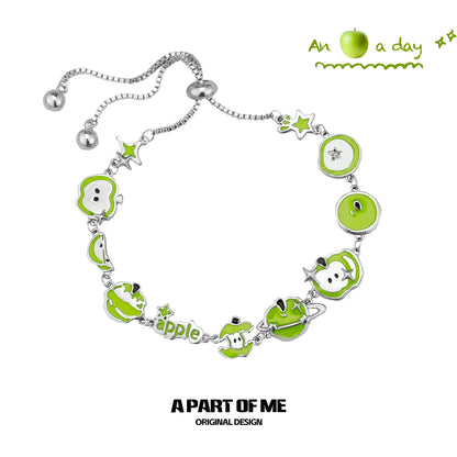 Sweet Apple Slice Bracelet