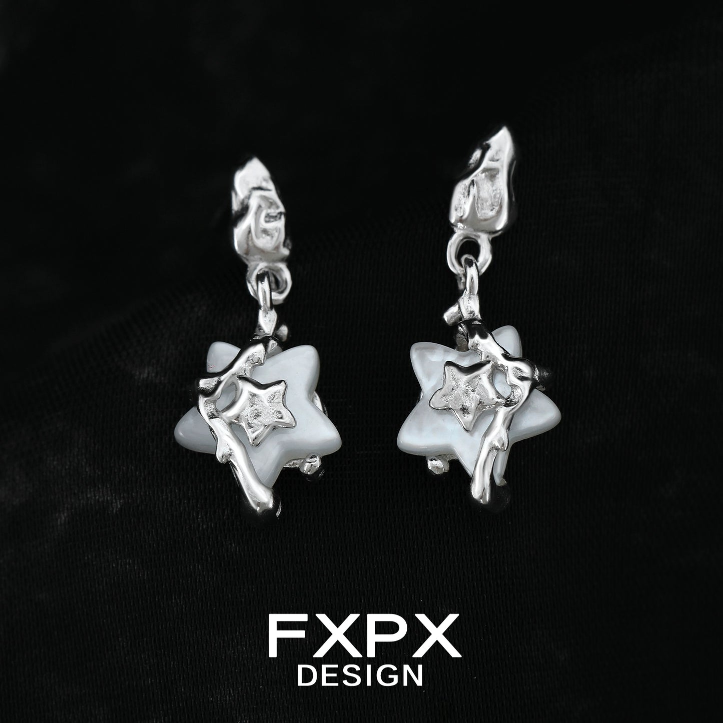 Y2K Cosmic Dreamy Star Earrings