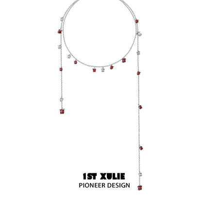 Rose Kiss Clavicle Chain