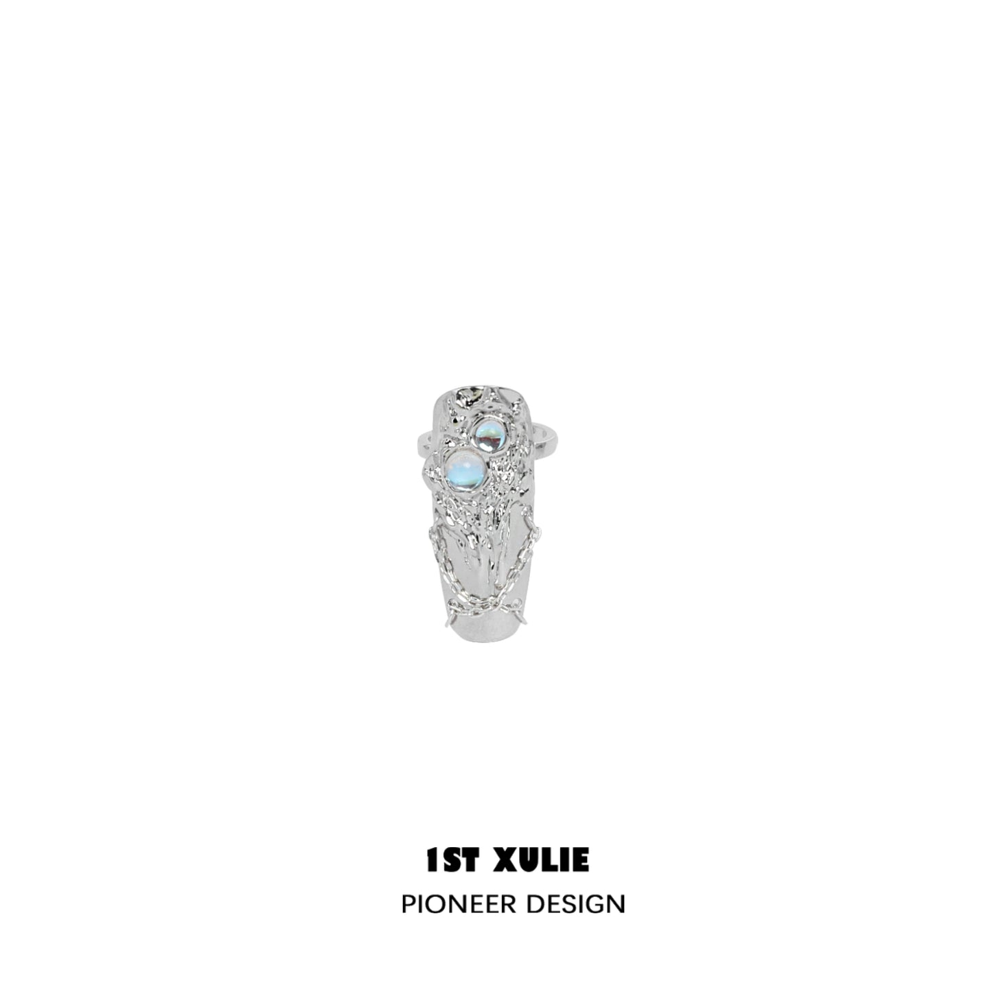 Y2K Dreamy Fairy Nail Chain Ring