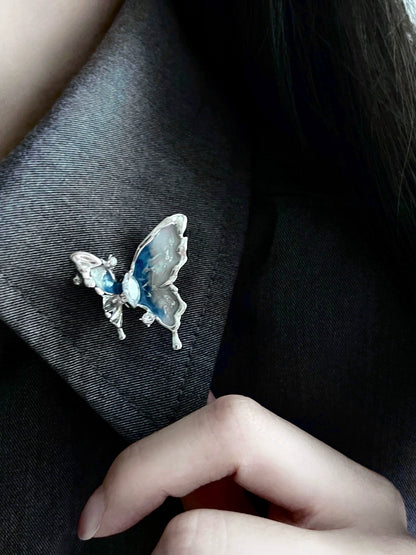"Sea Butterfly" Flash Necklace