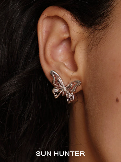Moonkissed Butterfly Vintage Earrings