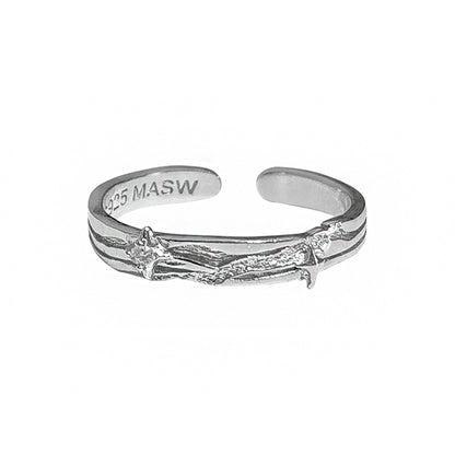 Brilliant Starry Couple Rings