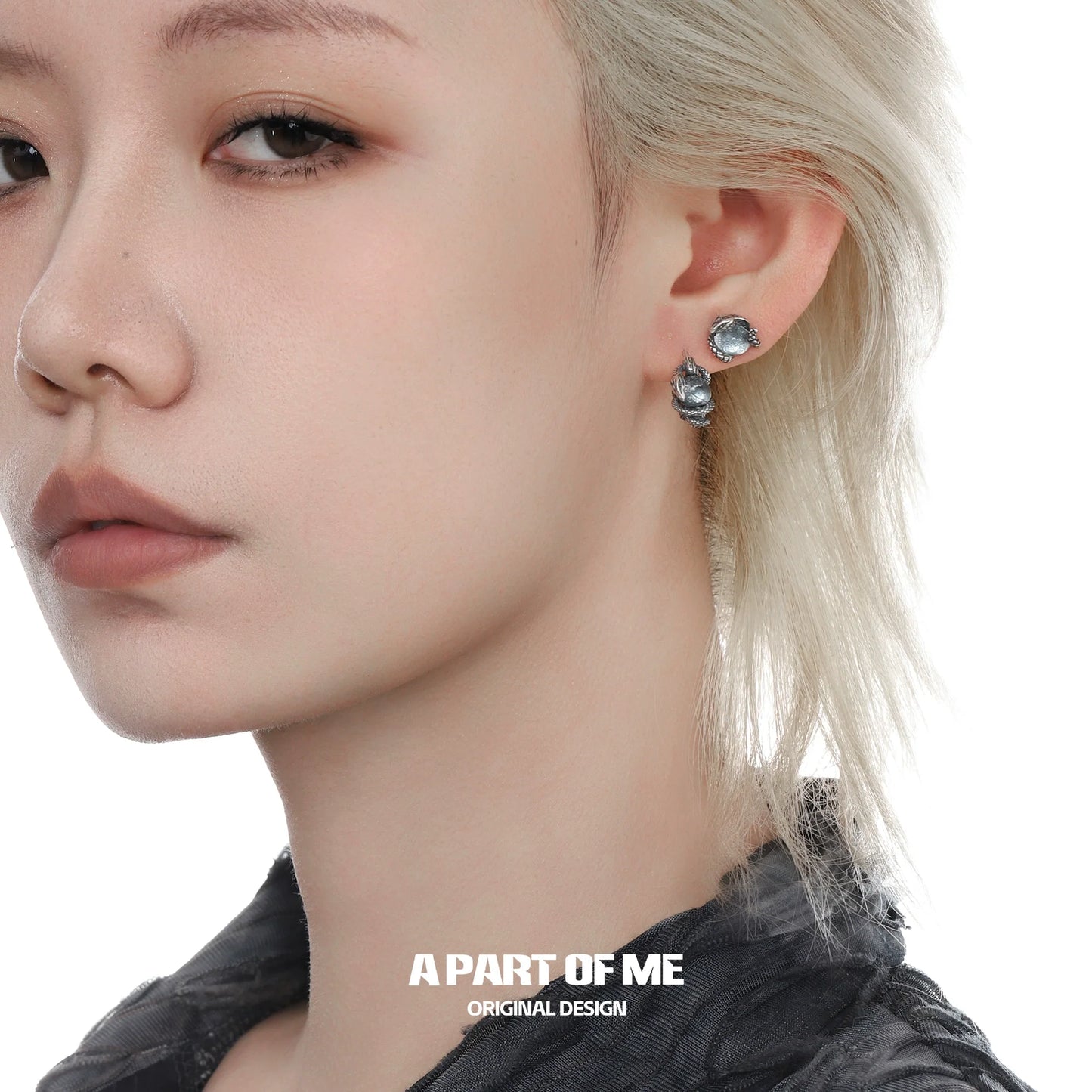 Hell Snake Stud Earrings