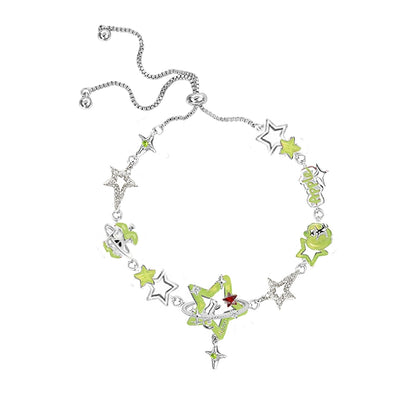 Sweet Apple & Star Bracelet