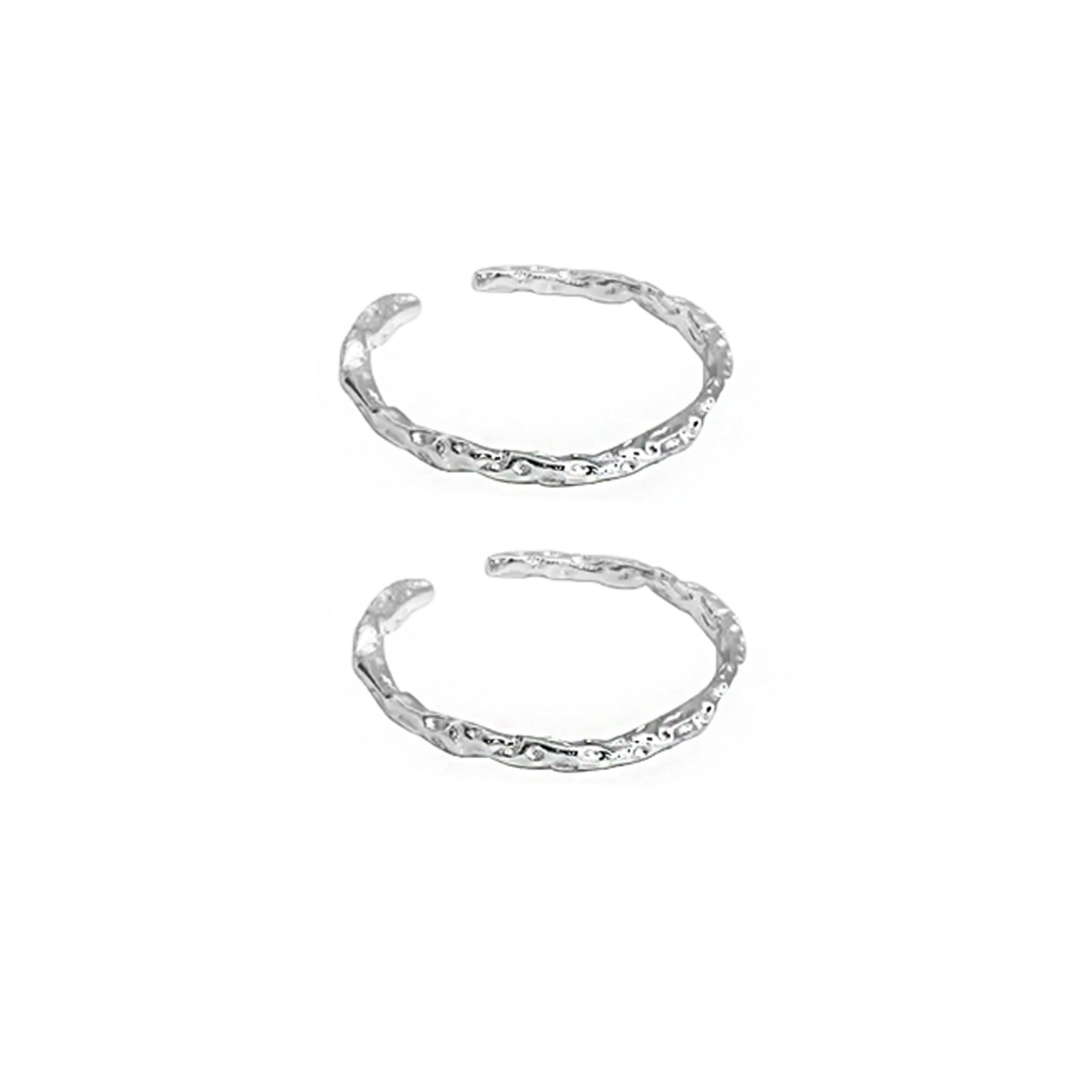 Minimalist Textured Thin Ring