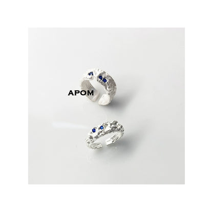Silent Blue Gem Ring