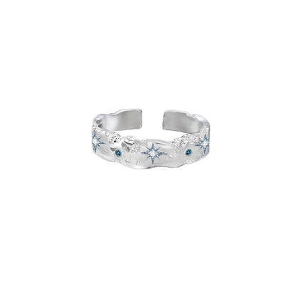 Azure Starry Sky Ring