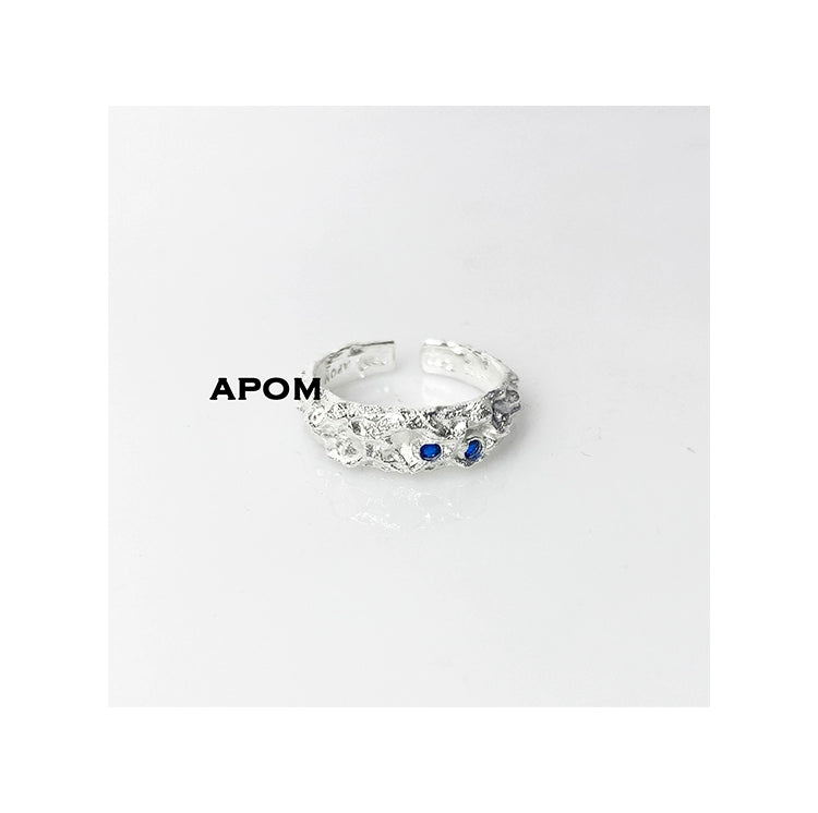 Silent Blue Gem Ring