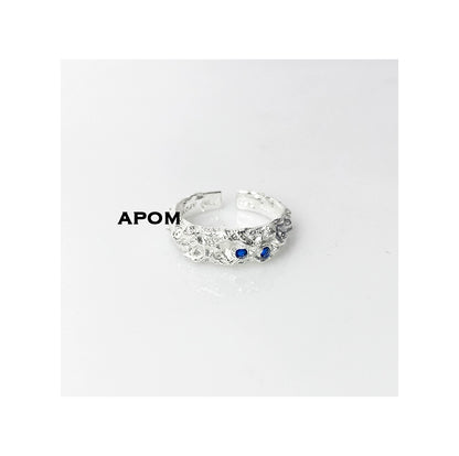 Silent Blue Gem Ring