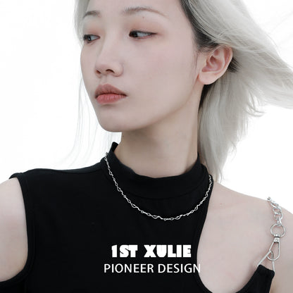 Edgy Chain Lover Necklace