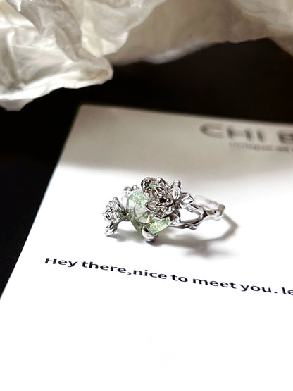 "Rain Jasmine" Wrap Ring