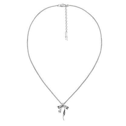 Baroque Pearl Bow Necklace