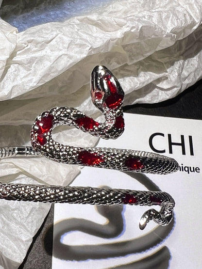 "Night Snake" Wrap Bracelet