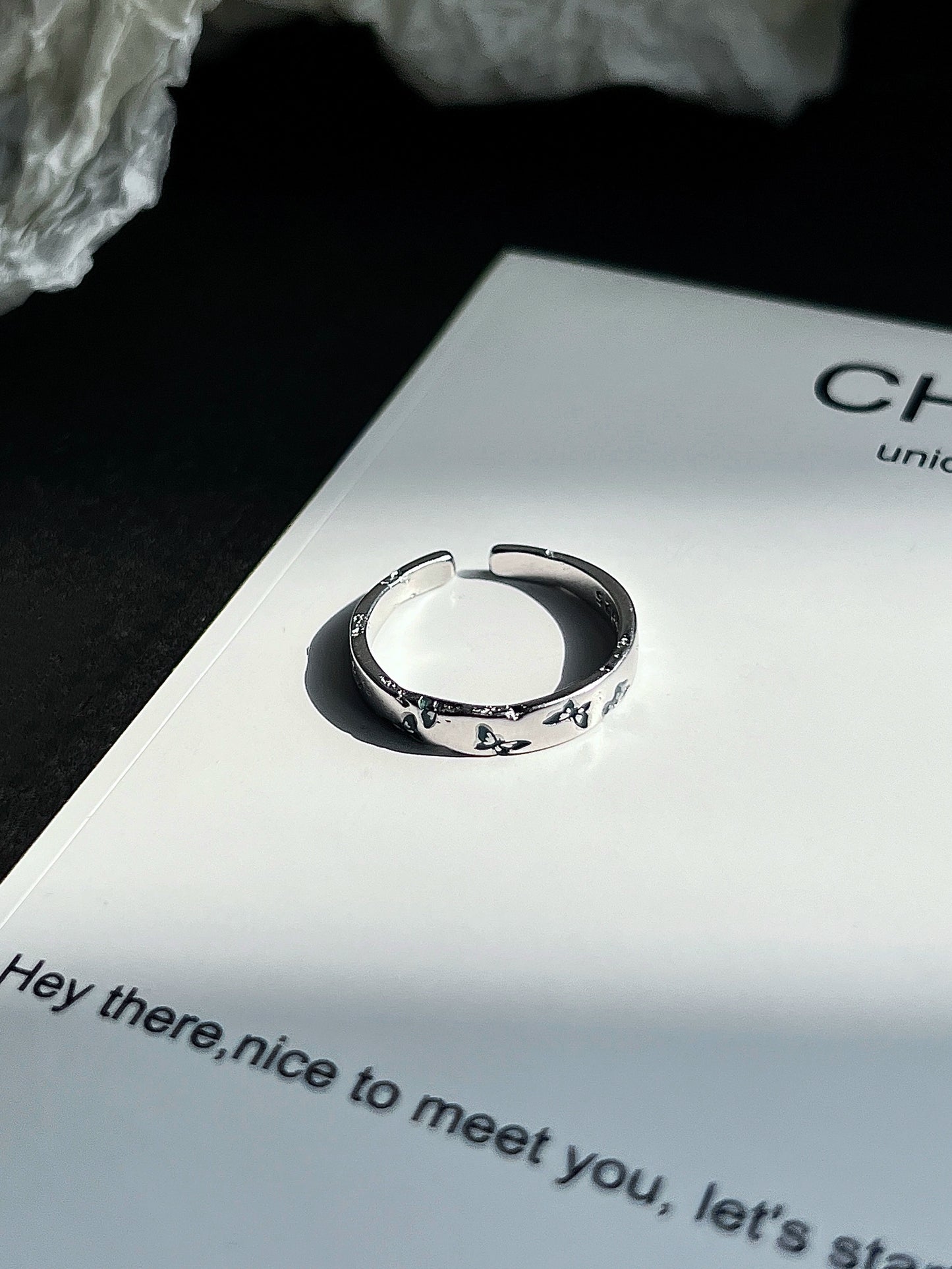 "Butterfly Mark" Mysticism Ring