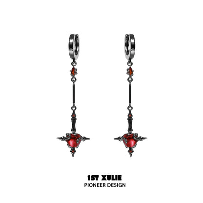 Forbidden Apple & Serpent Earrings