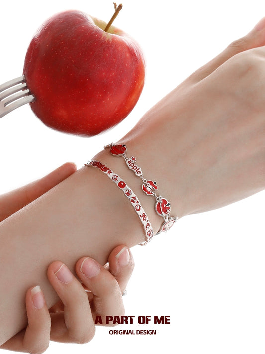 Sweet Apple Slice Bracelet
