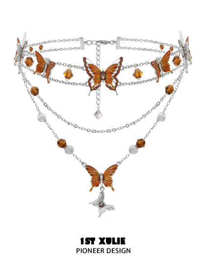 Desolation Rebirth Butterfly Necklace