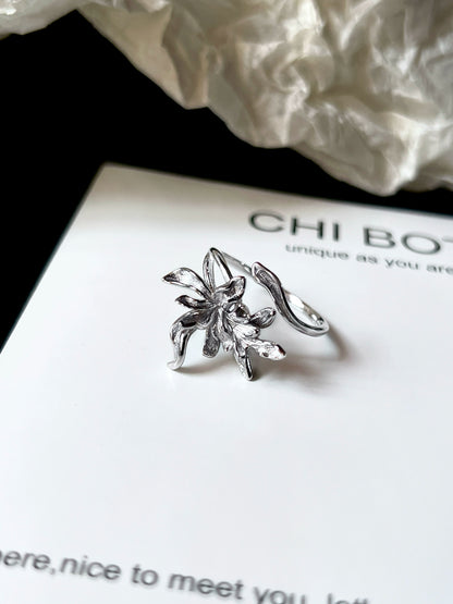 "Orchid Ember" Cold Ring