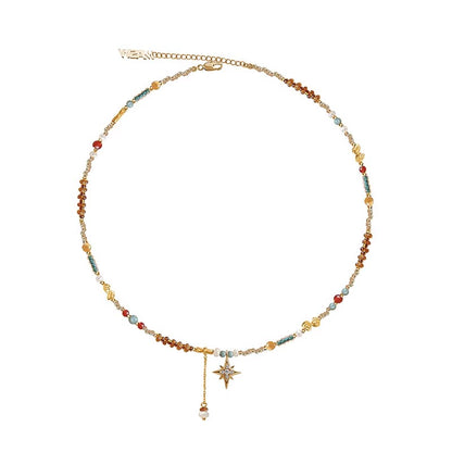 Oil Painting Love Necklace