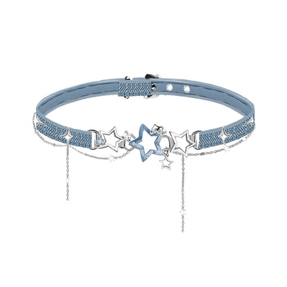 Denim Star Spice Choker