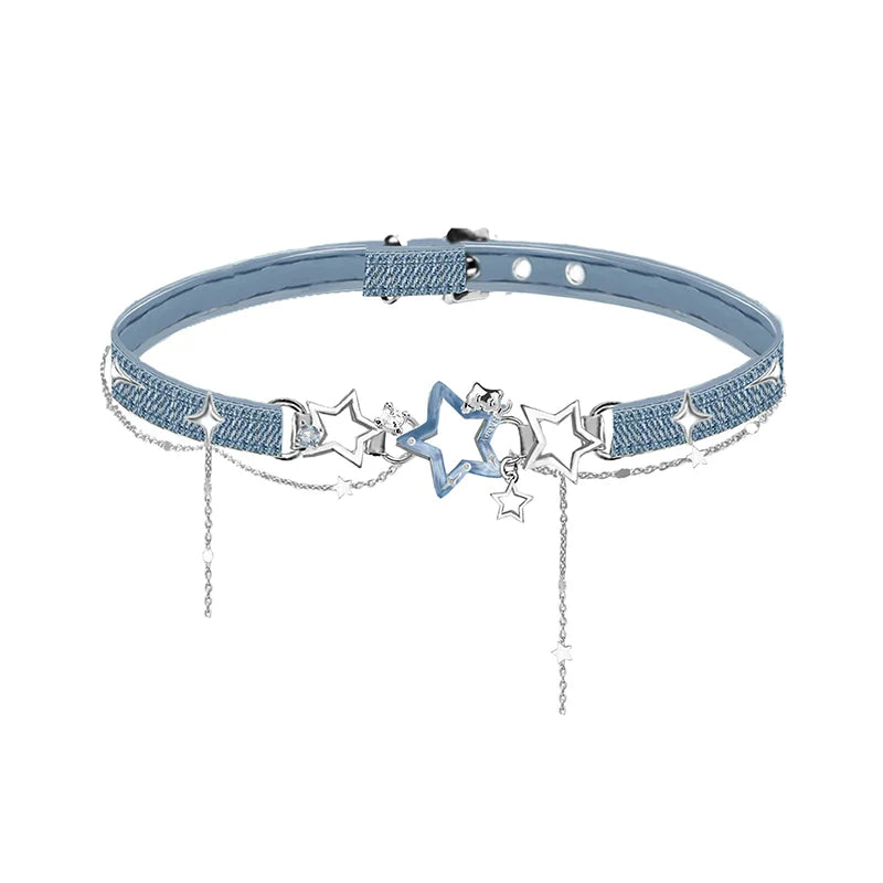 Denim Star Spice Choker