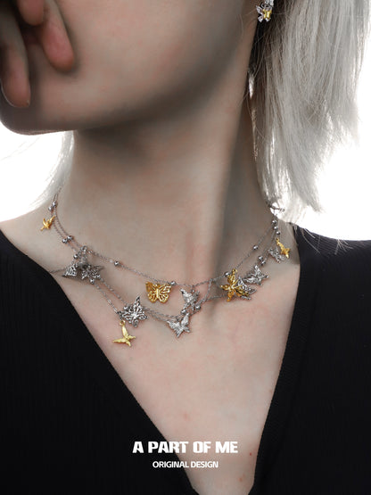 Butterfly Garden Necklace